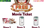 Haagen-Dazs FREE Movie Ticket